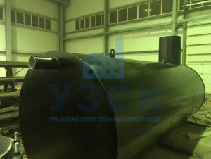 Резервуар горизонтальный стальной наземный в Новокуйбышевске