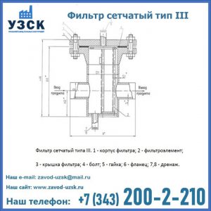 Фильтр сетчатый ФС по Т-ММ-11-2003 в Новокуйбышевске