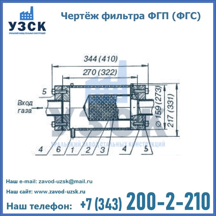 Схема ФГС(ФГП) в Новокуйбышевске