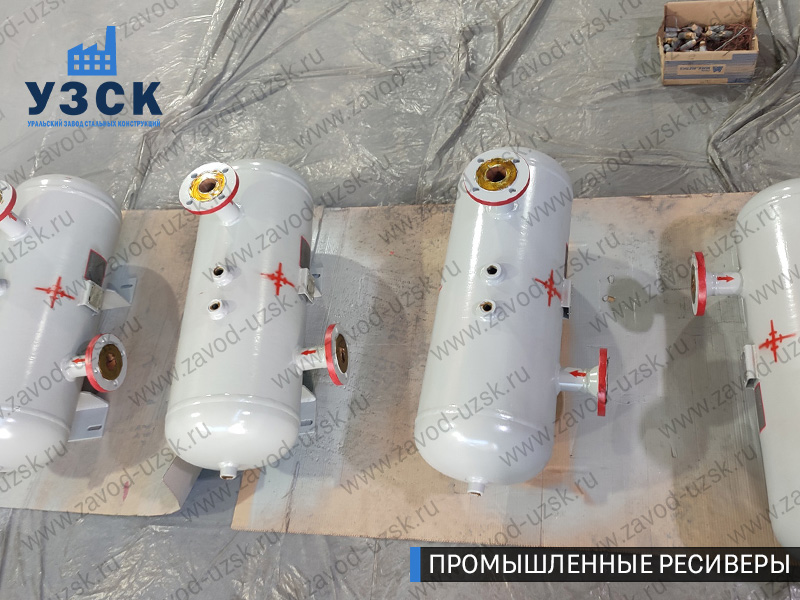 фотография емкостных ресиверов газа Новокуйбышевск