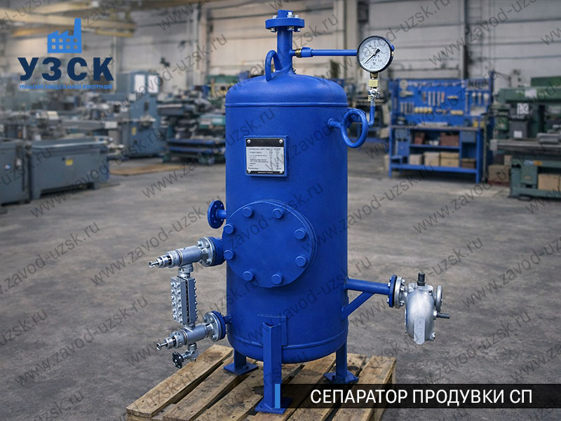 изображение Сепаратора непрерывной продувки СП в Новокуйбышевске